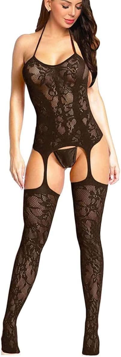 crotchless lingerie for women